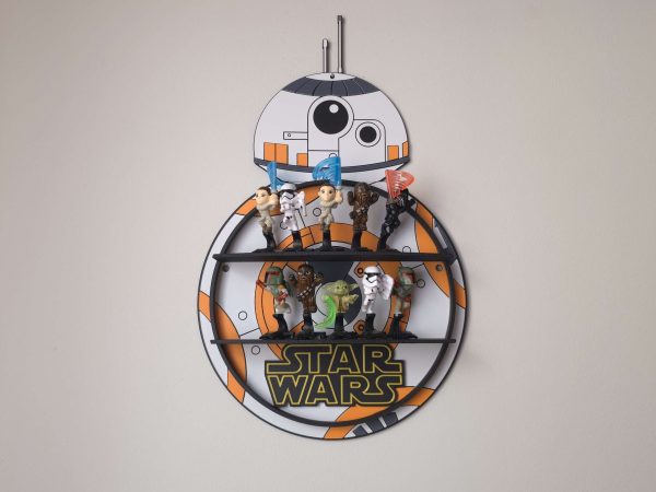04-scaled-1.jpg Półka BB-8 Star Wars - Galaktyczny Organizer na Figurki (Kinder Niespodzianka)