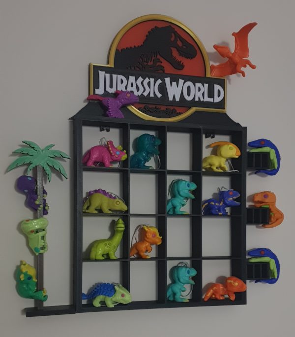 20250312_210817.jpg Gablotka na Mini Figurka Funko Pop Jurassic World | Idealna na figurki z Kinder Joy