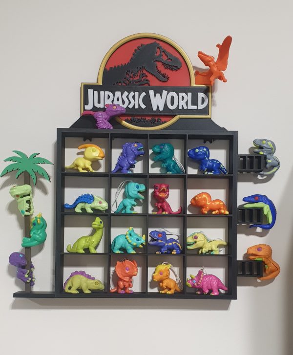 20250526_210834.jpg Gablotka na Mini Figurka Funko Pop Jurassic World | Idealna na figurki z Kinder Joy