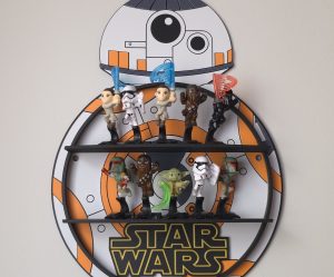 miniatura.jpg Półka BB-8 Star Wars - Galaktyczny Organizer na Figurki (Kinder Niespodzianka)