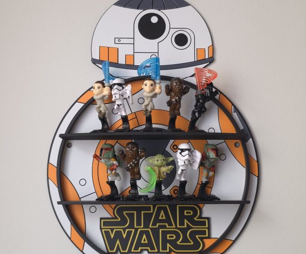 miniatura.jpg Półka BB-8 Star Wars - Galaktyczny Organizer na Figurki (Kinder Niespodzianka)